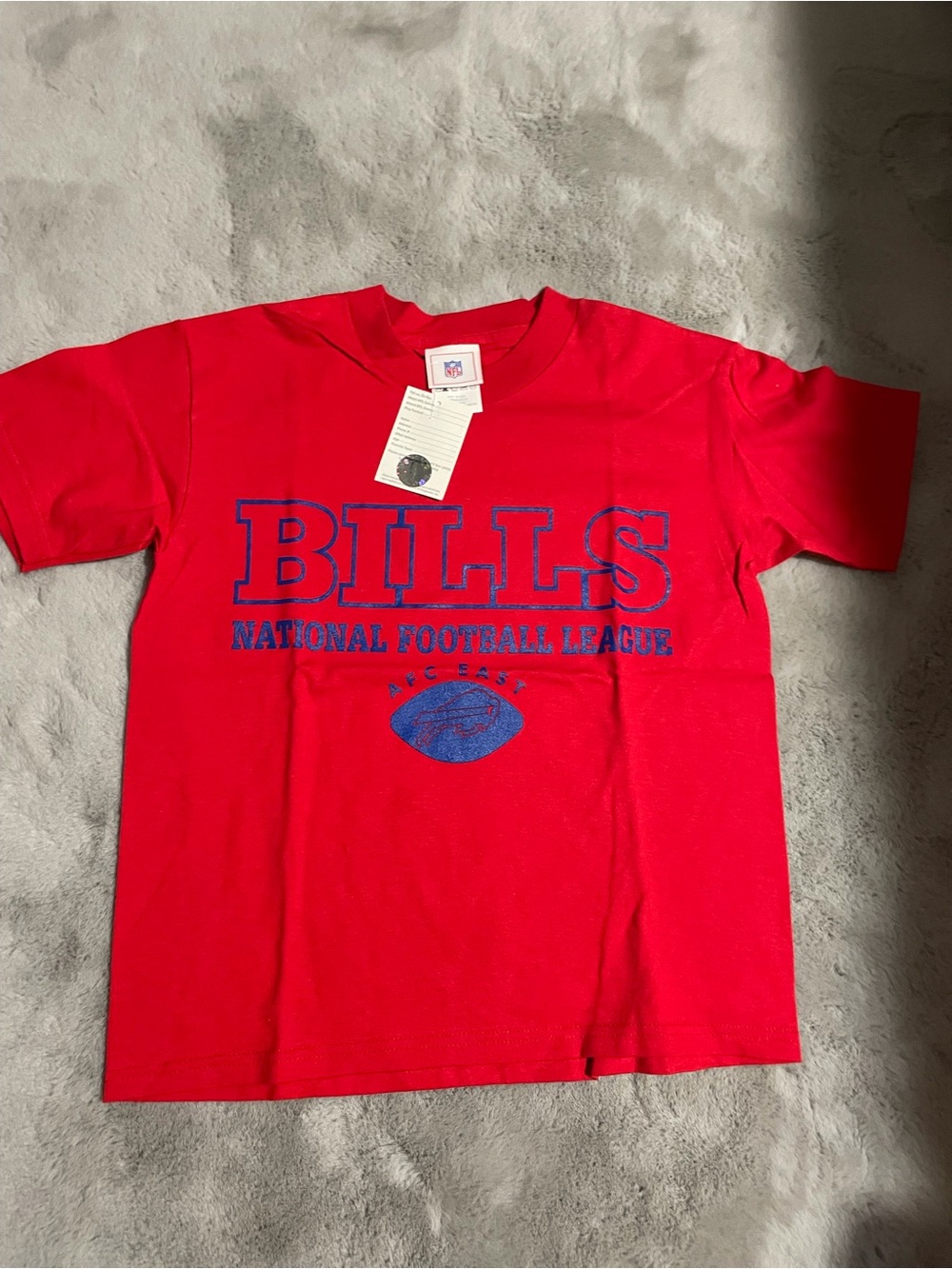 🏈NWT NFL Bills Kids Red Graphic Tee